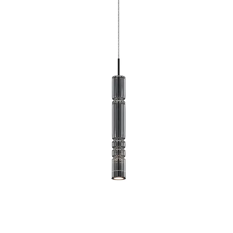 Lampa suspendata RADEON LONG BLACK - Negru
