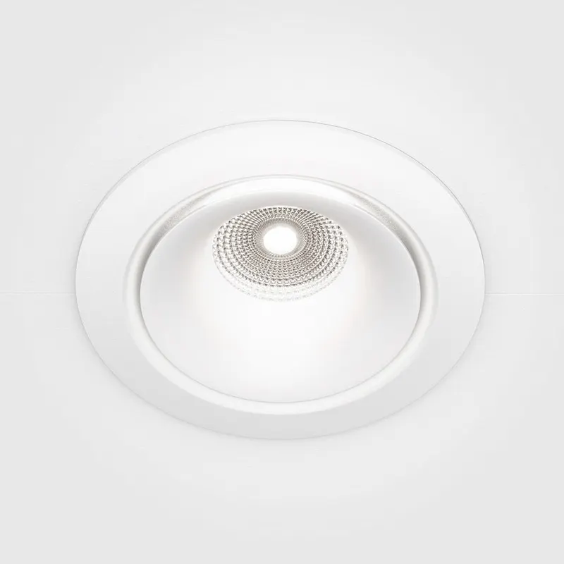 Spot incastrat YIN ROUND 4000K WHITE - Alb / 4000K