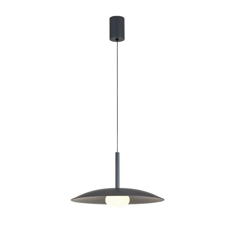 Lampa suspendata RITA ROUND - Gri inchis