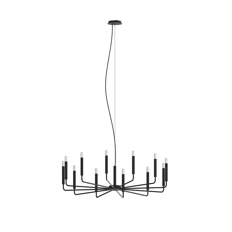 Lampa suspendata CORTA XII B - Negru