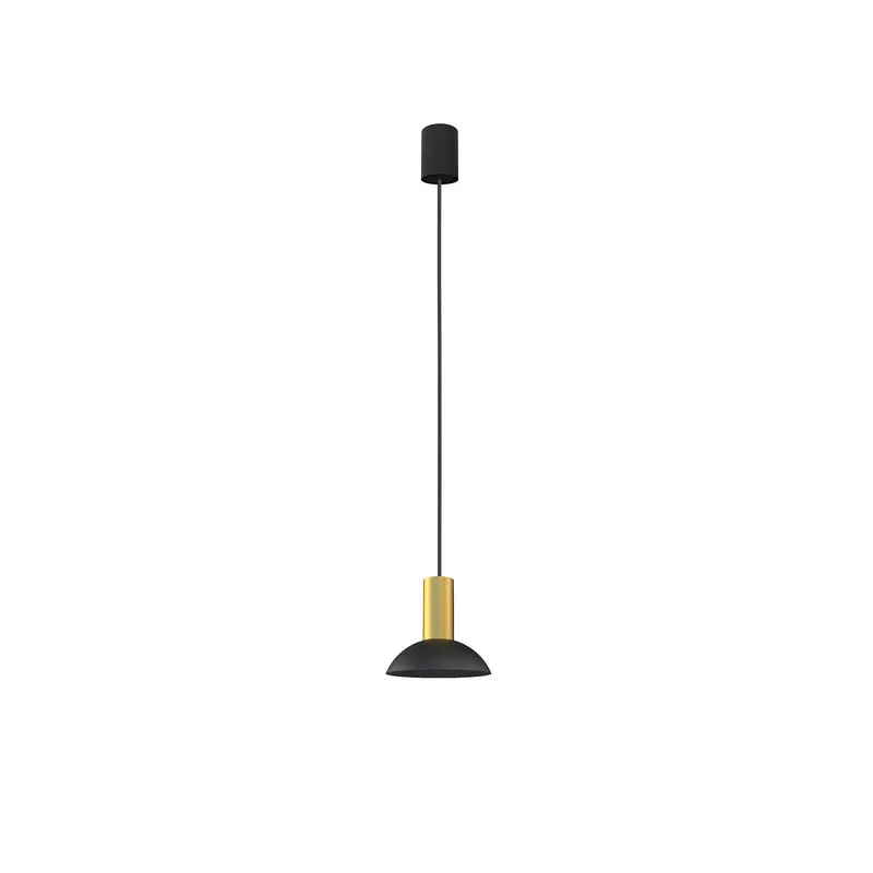 Lampa suspendata HERMANO C - Negru/Gold