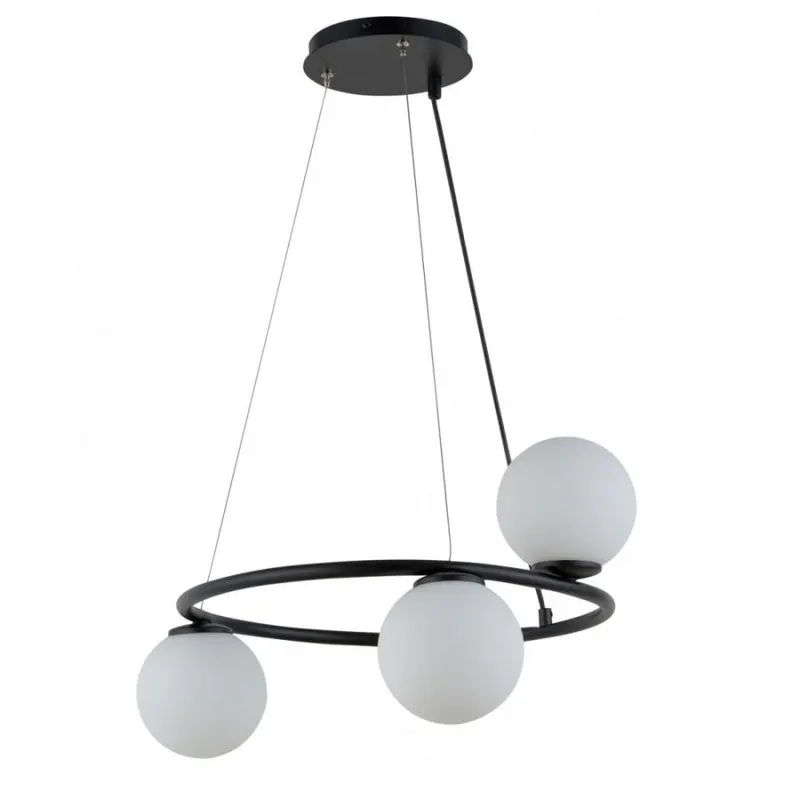 Lampă suspendată MAGA 3L - Negru