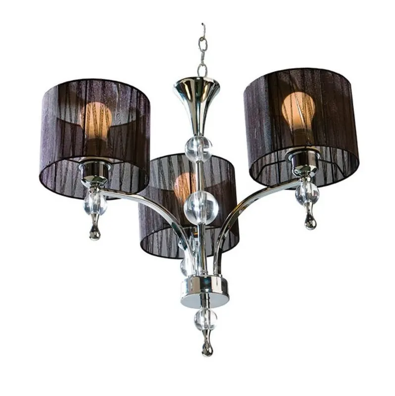 Lampa suspendata CREST 3L - Negru