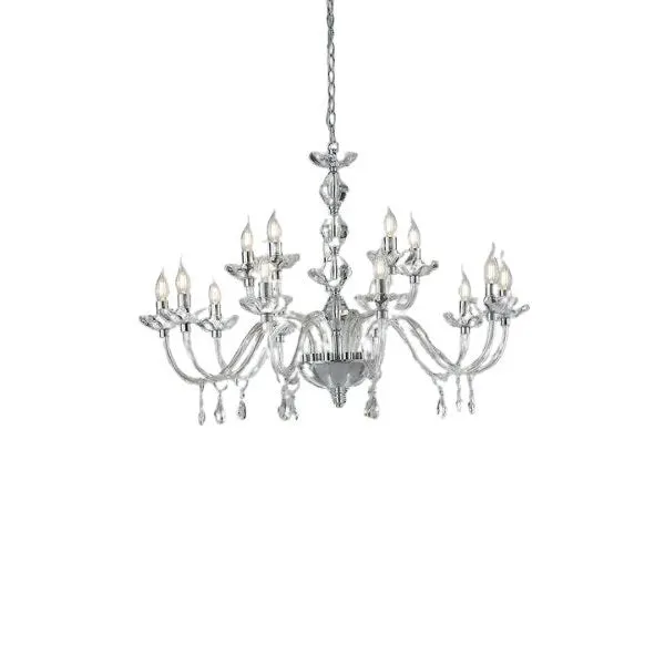 Lampa suspendata FRAY CHROME - Ø 96 cm