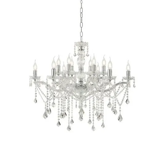 Candelabru MASCO - Transparent / Ø 75cm