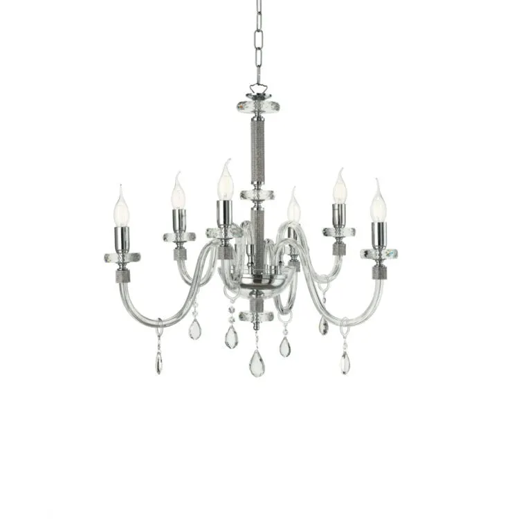 Candelabru DODO - Ø 65cm / Alb/Gold
