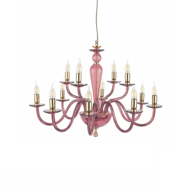 Candelabru GANY L12 - Fucsia