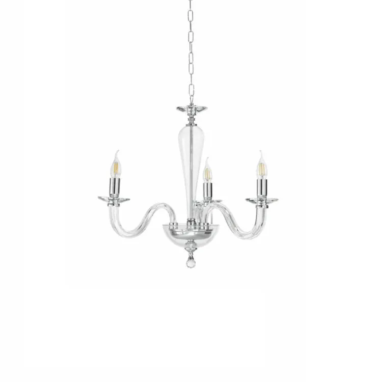 Candelabru RAFFA L3 - Crom