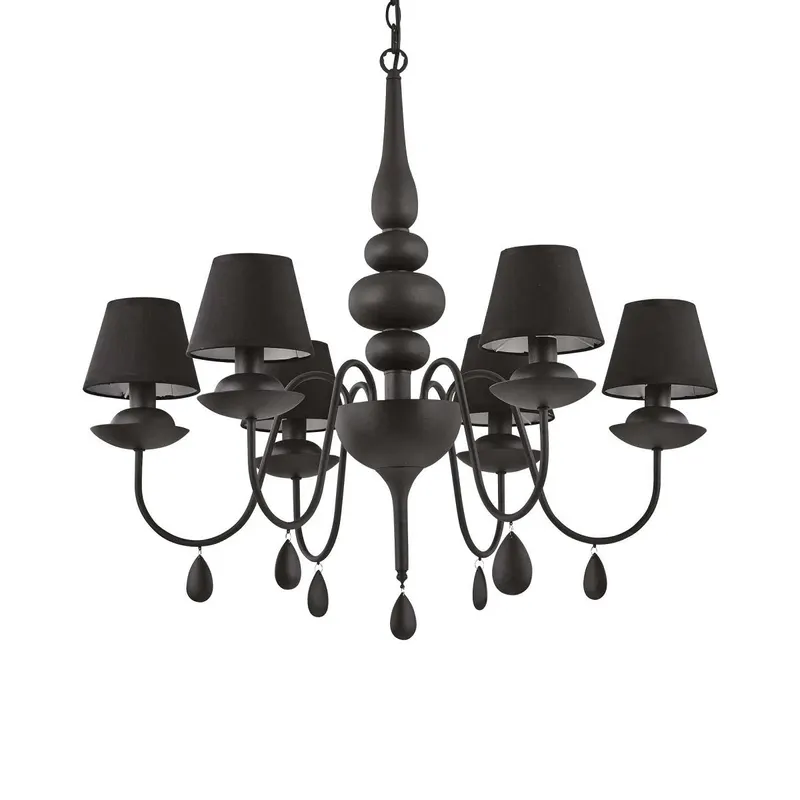 Candelabru BLANCHE 6 - Negru