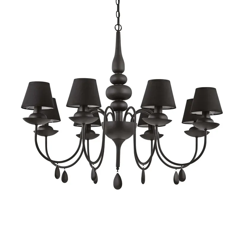 Candelabru BLANCHE 8 - Negru