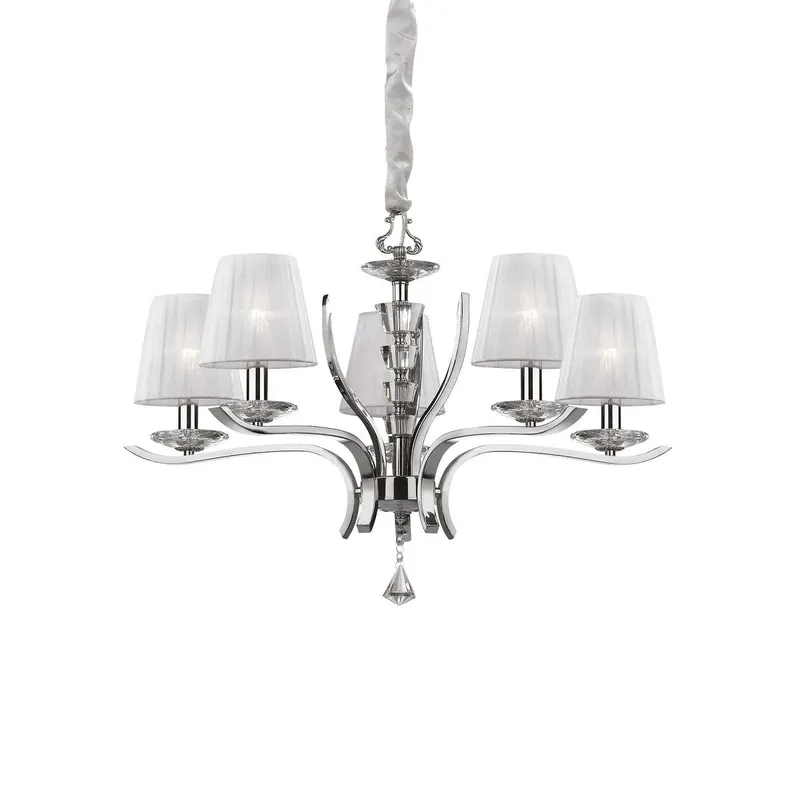 Lampa suspendata PEGASO 5 - Crom