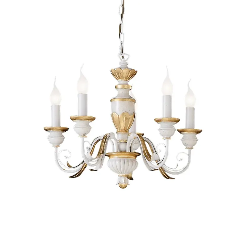 Candelabru FIRENZE 5 - Alb