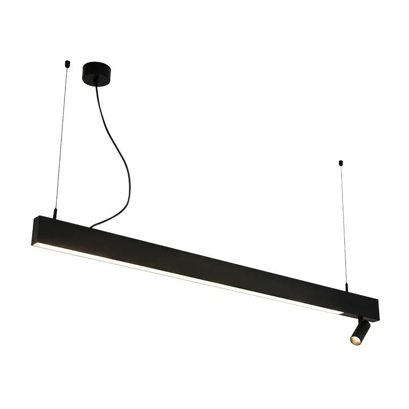 Lampa suspendata VELNO LINIAR - Negru