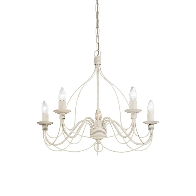 Candelabru CORTE 5 - Alb