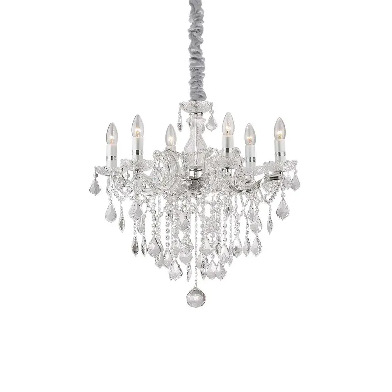 Candelabru FLORIAN 6 - Transparent