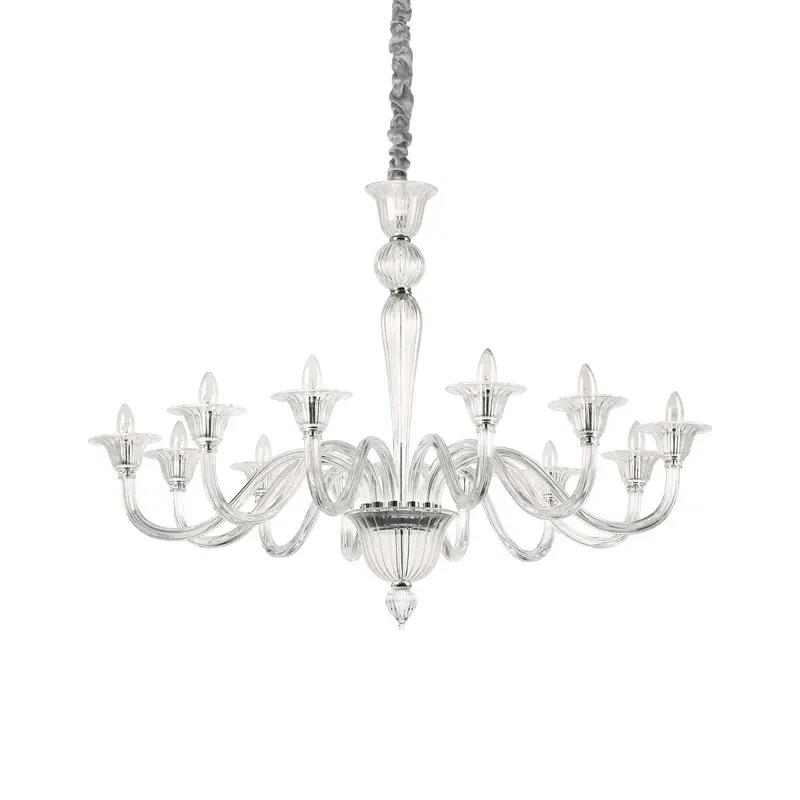 Candelabru BRIGITTA 12 - Transparent
