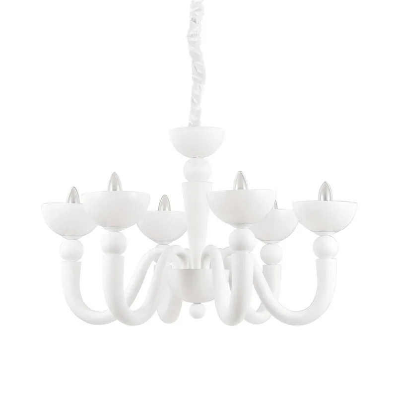 Candelabru BON BON 6 - Alb