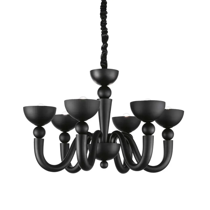 Candelabru BON BON 6 - Negru