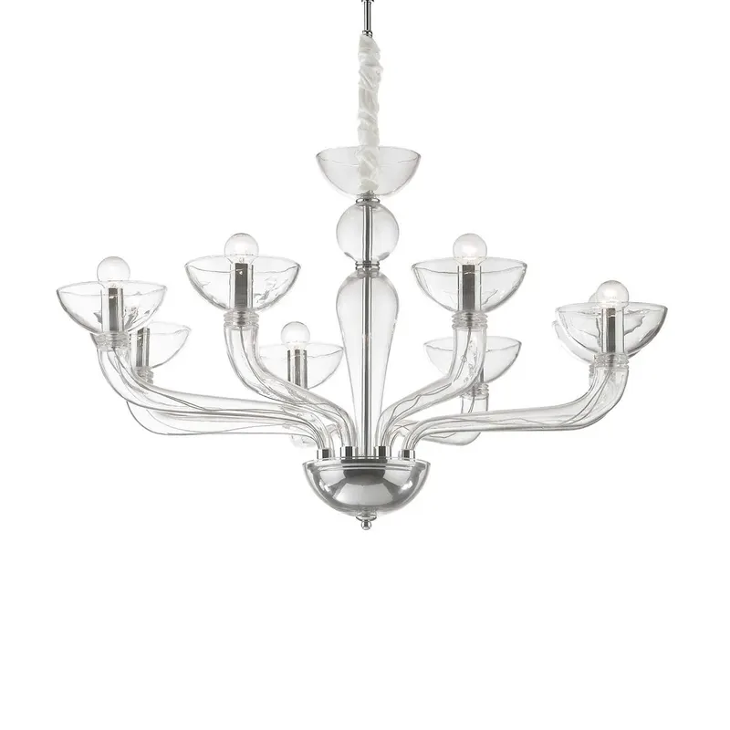 Candelabru CASANOVA 8 - Transparent