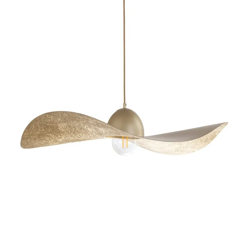 Lampa suspendata CYRILA BEIGE - 76 cm