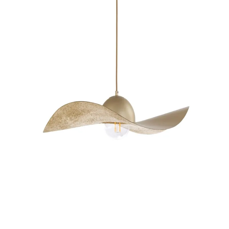 Lampa suspendata CYRILA BEIGE - 55 cm