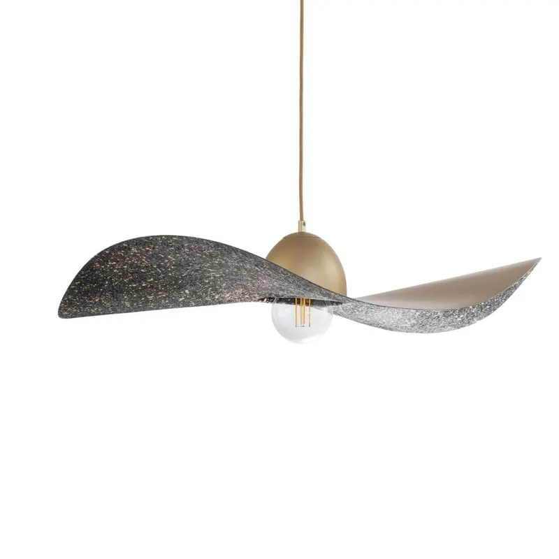 Lampa suspendata CYRILA GOLD/BLACK - 76 cm