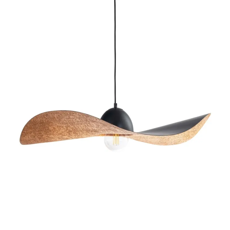 Lampa suspendata CYRILA COOPER/BLACK - 76 cm