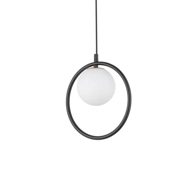 Lampa suspendata PALMYRA ROUND - Negru