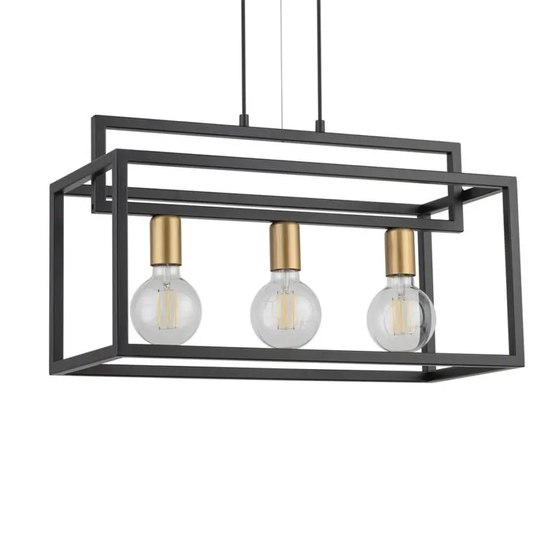 Lampa suspendata MONTANA L3-Negru / Gold - Default Title