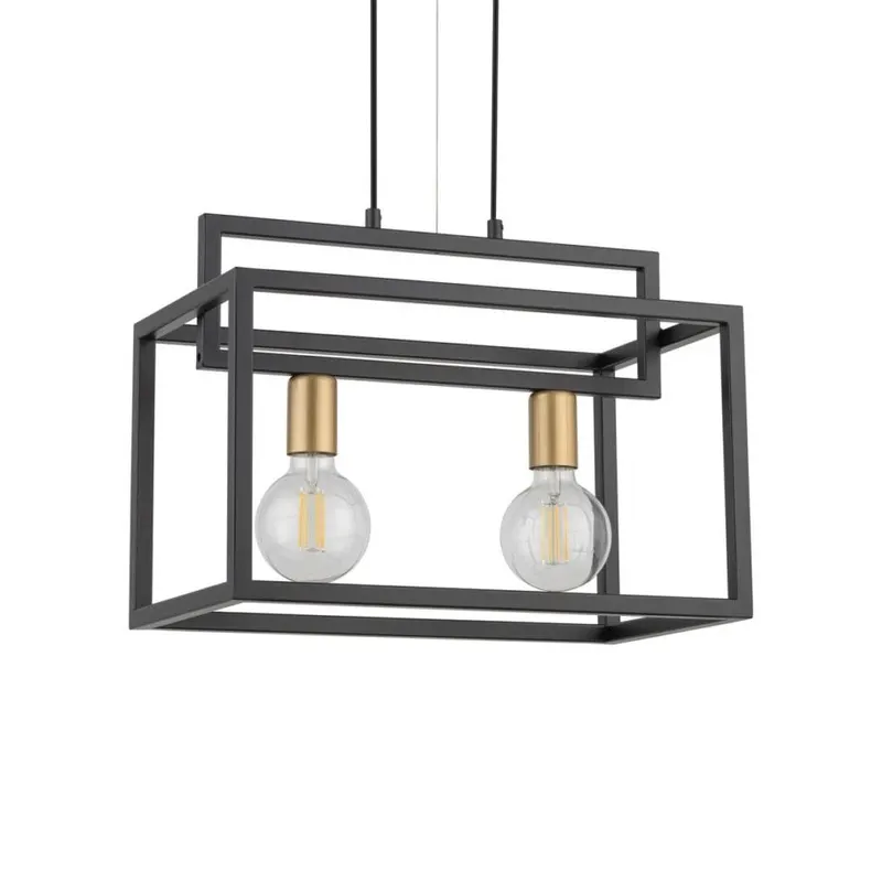 Lampa suspendata MONTANA L2-Negru / Gold - Default Title