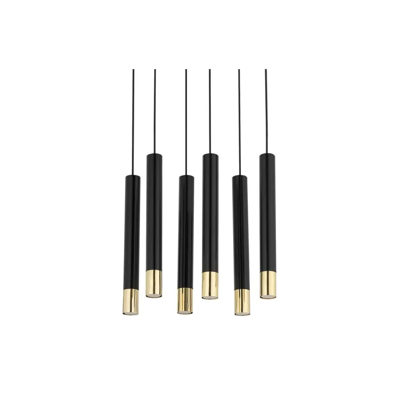 Lampa suspendata LOUISIANA L6 - Negru