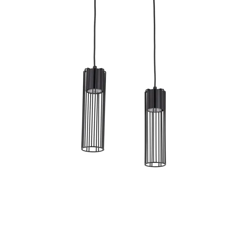 Lampa suspendata CIRIO LINIAR L2 - Negru