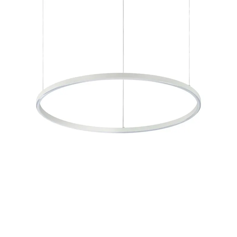 Lustra LED KAMILA SLIM WHITE - Ø 90cm