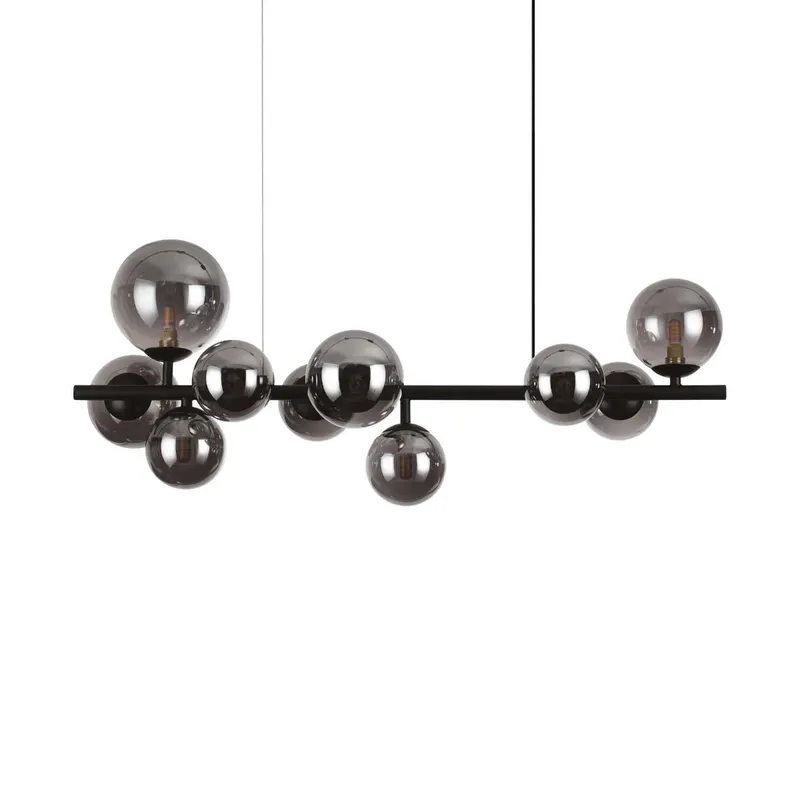 Lampa suspendata OSVALD LINEAR - Negru