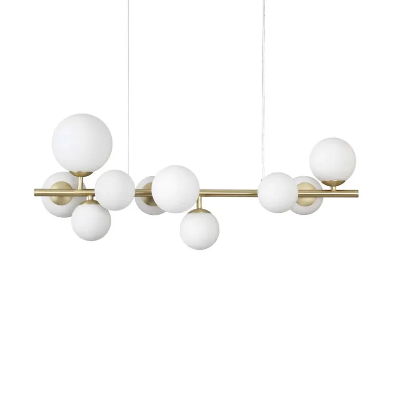 Lampa suspendata OSVALD LINEAR - Alb