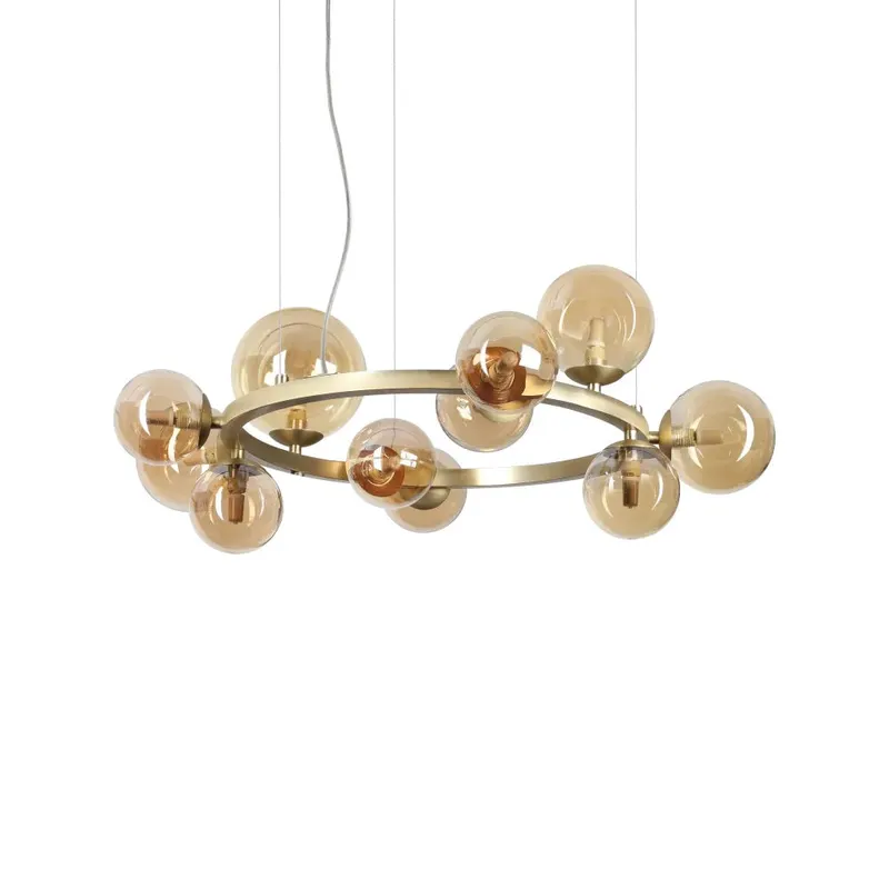 Lampa suspendata OSVALD ROUND L11 - Gold