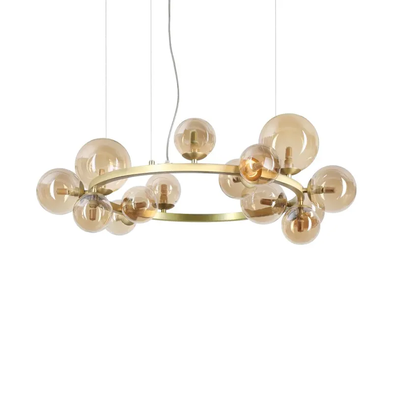 Lampa suspendata OSVALD ROUND L14 - Gold