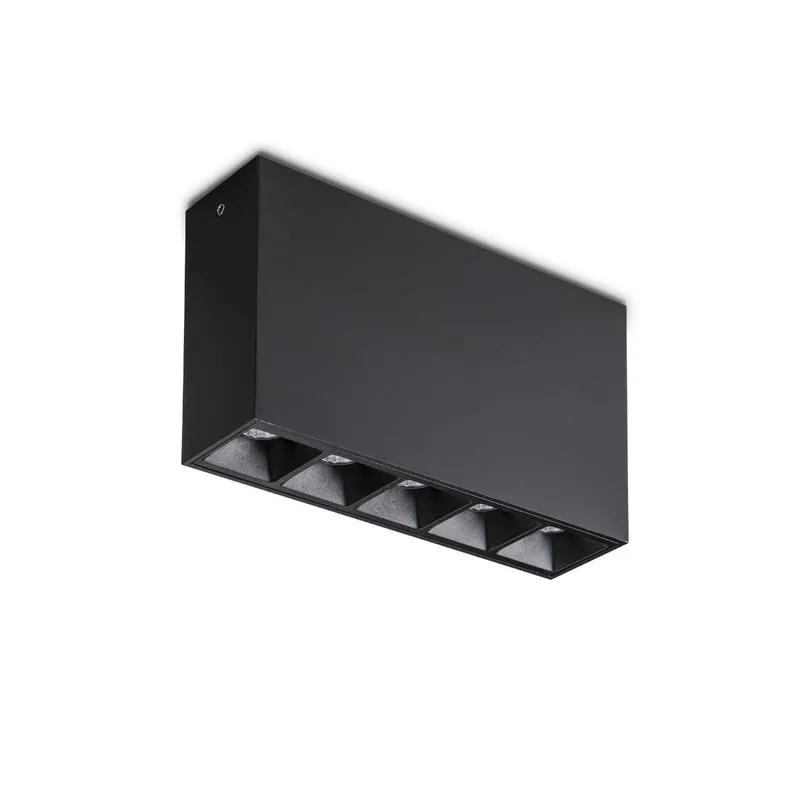 Spot aplicat JASER SURFACE BLACK - Lumina calda 3000K