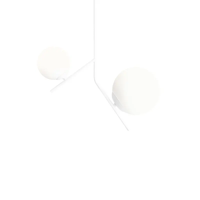 Lampa suspendata CORTEZ DOUBLE - Alb