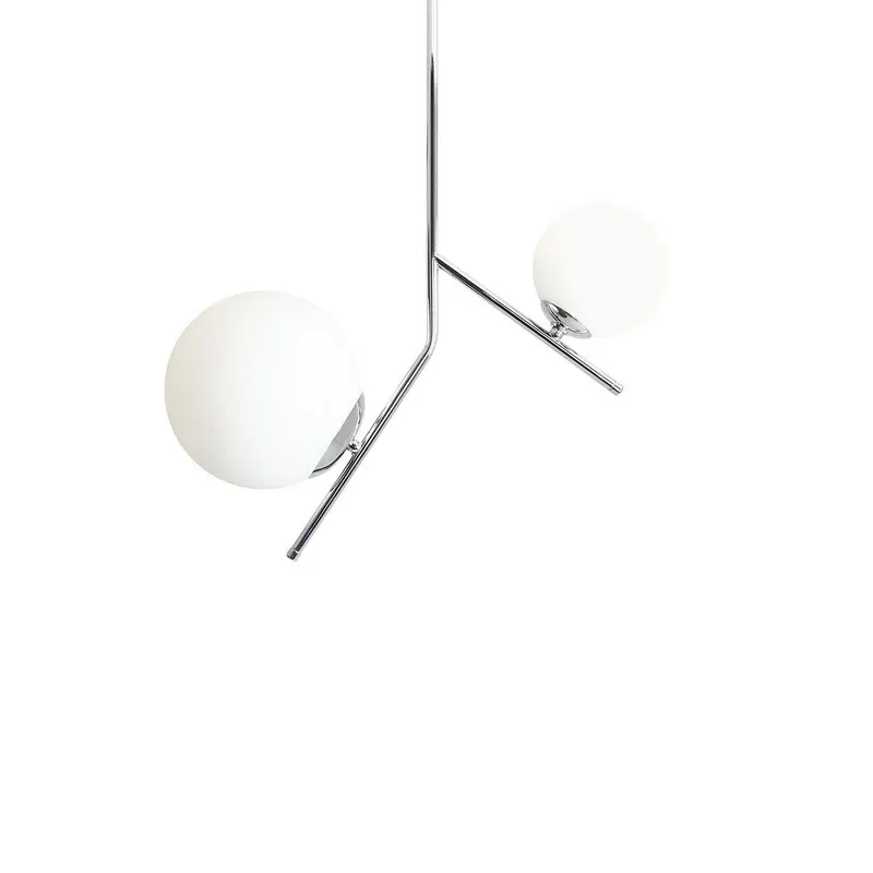 Lampa suspendata CORTEZ DOUBLE - Crom