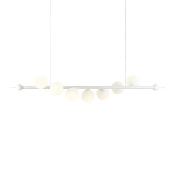 Lampa suspendata MONTERIA LINIAR - Alb
