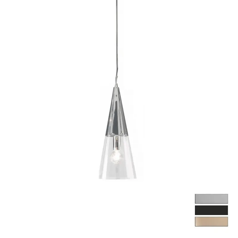 Lampa suspendata BARETO 1 - Crom
