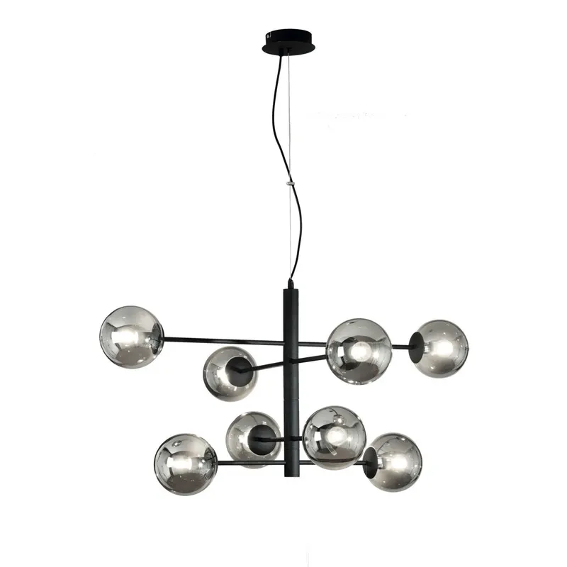 Lampa suspendata DROFA 8 - Negru