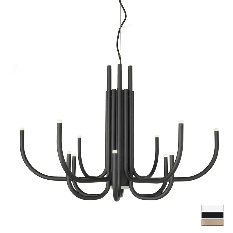 Lampa suspendata SEBRA - Negru