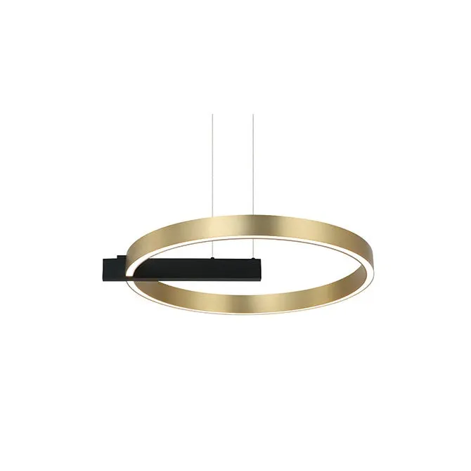 Lampa suspendata dimabila GREDAS - Negru/Gold