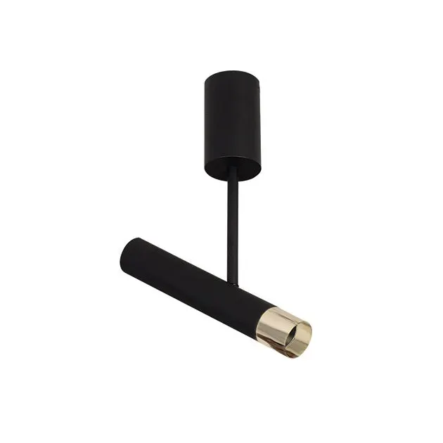 Spot aplicat PORTAL BLACK - Negru/Gold