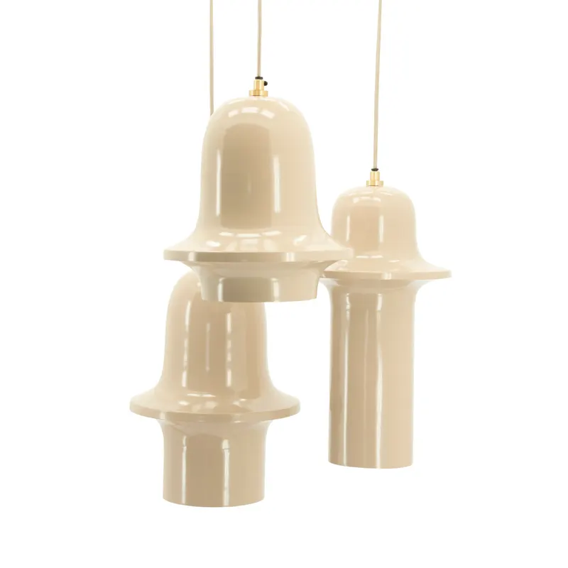 Lampa suspendata LUMIRA - Beige