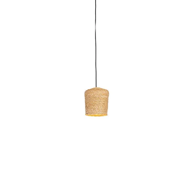 Lampa suspendata CLAVIER 18 CM - Lemn