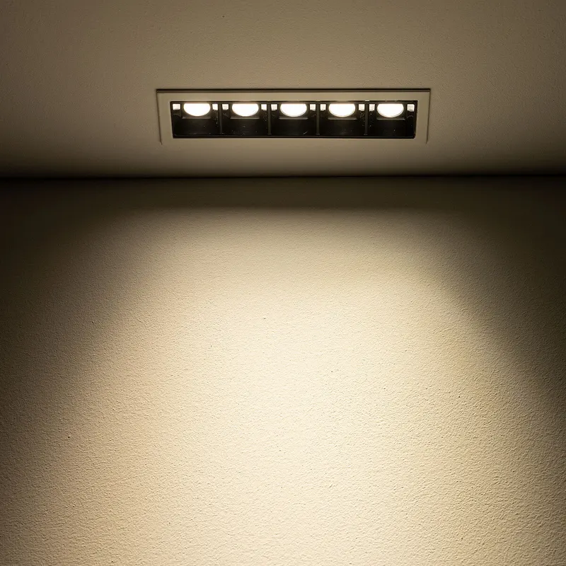 Spot incastrat NERZO WHITE miniLED 10W - Lumina calda 3000K