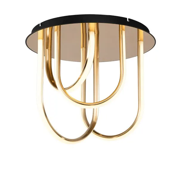 Lustra FERLIN ROUND GOLD 65W - Default Title